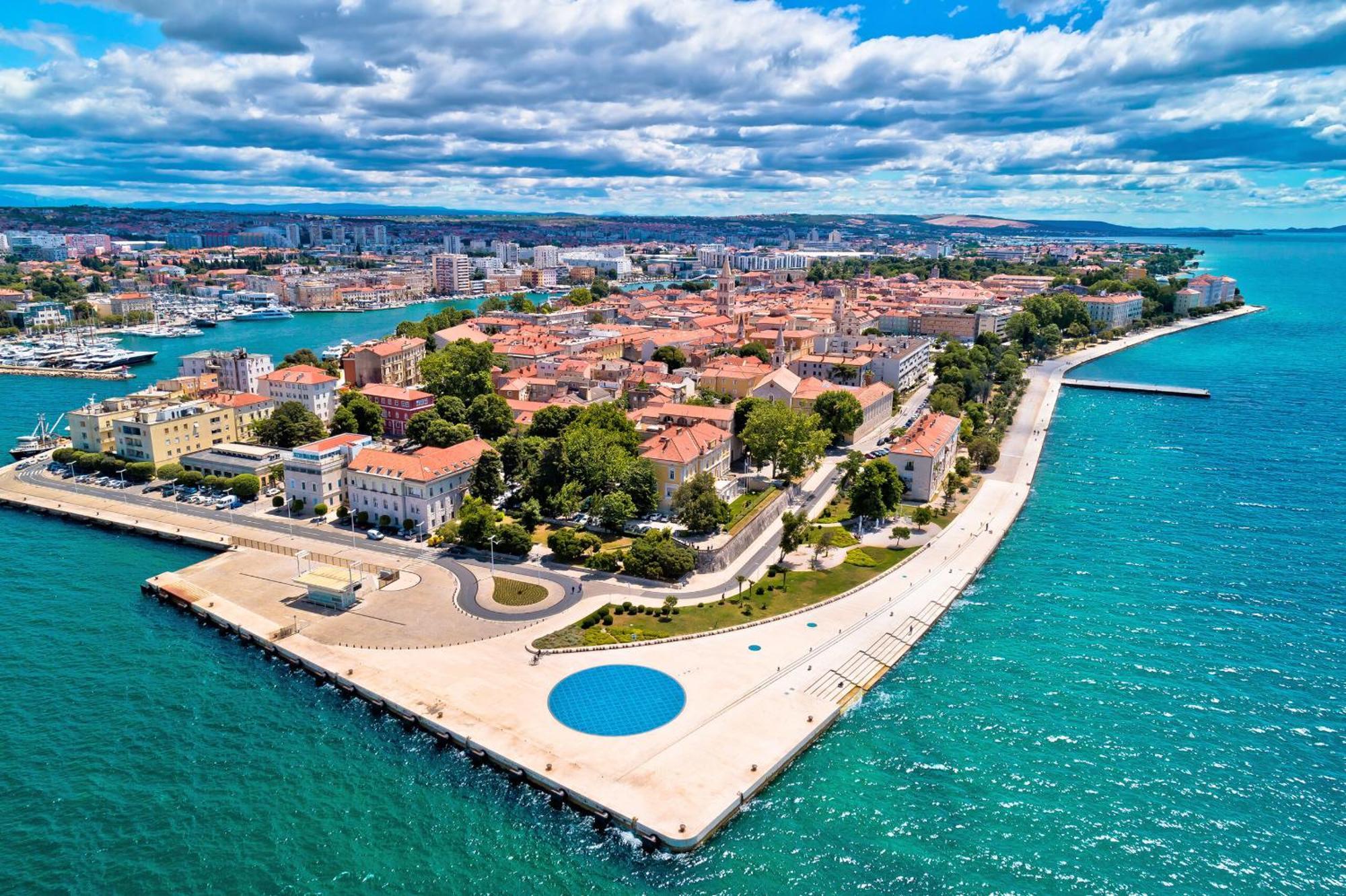 Sea View Studio Apartment Задар Екстер'єр фото